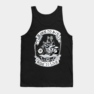 Born to ride Tank Top